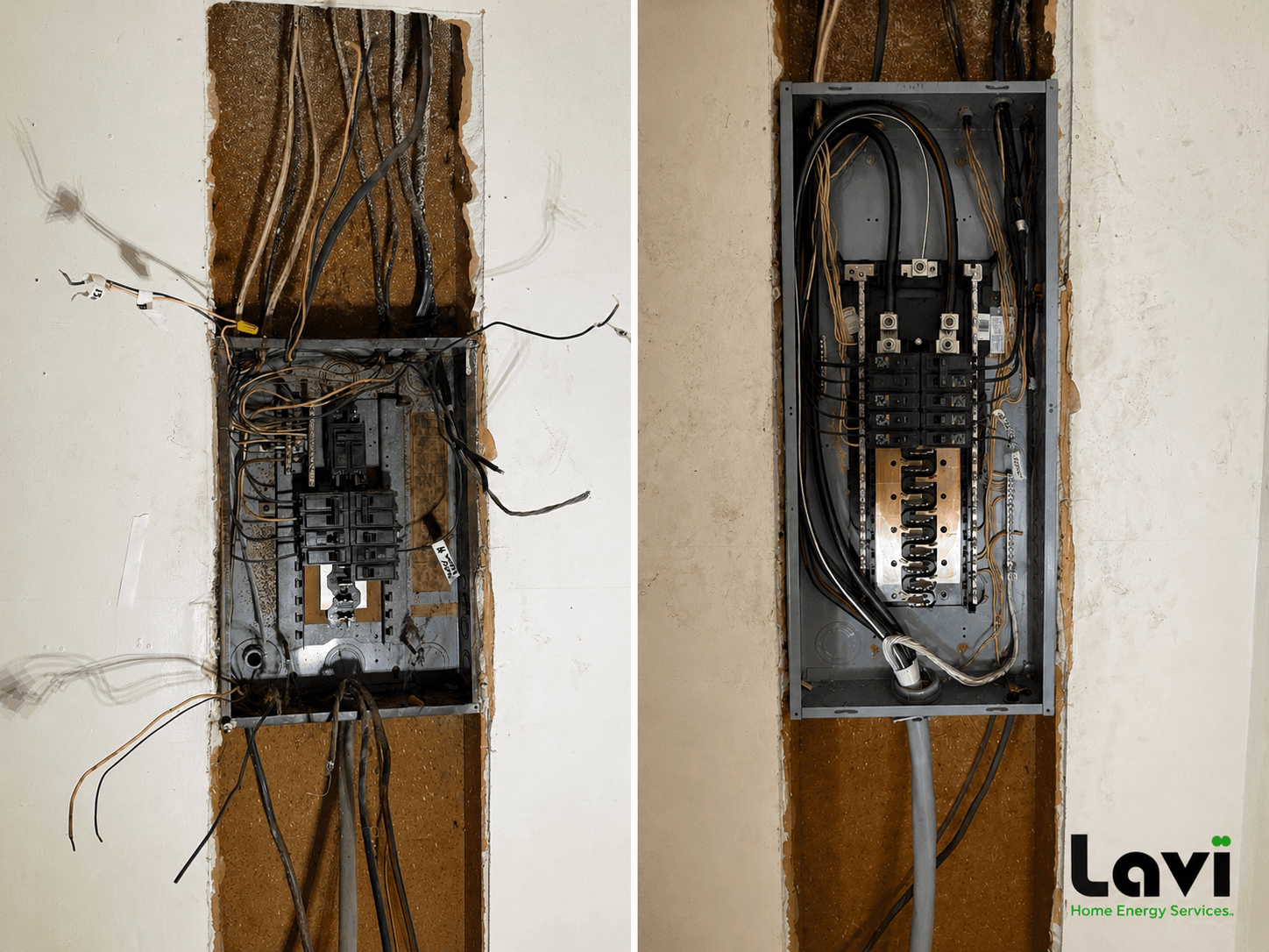 Panel upgrade for mini-split install